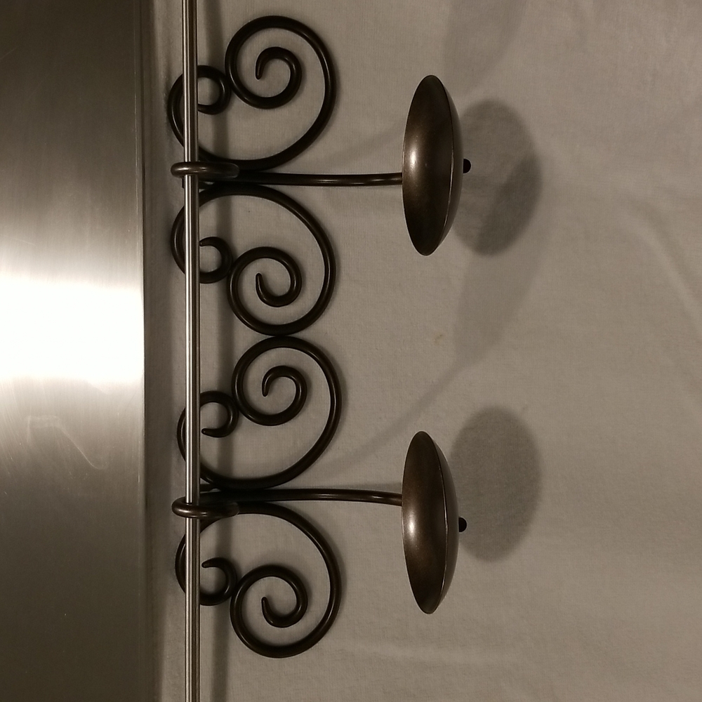 Pair of Partylight Viking wall sconce candle holders